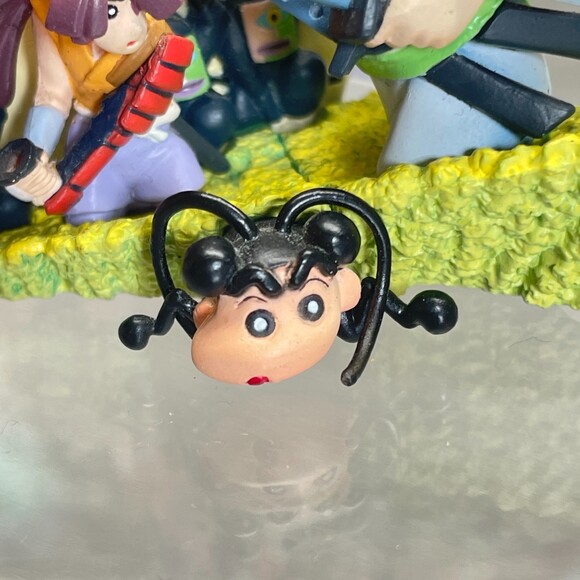 1995 Crayon Shin-chan: Unkokusai's Ambition Movie Mini Diorama Anime Figure - Picture 6 of 12